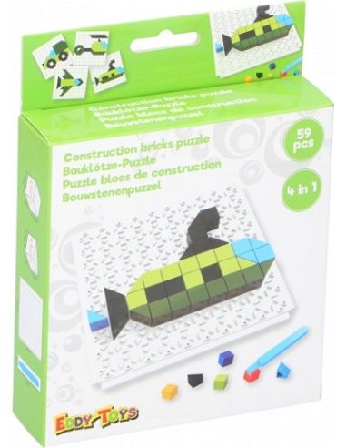 Konstruktoriaus rinkinys Eddy Toys, 59 detalių,...