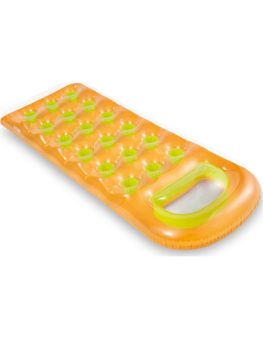 Pripučiamas plaukimo čiužinys 188 x 71 cm oranžinis - 58895 INTEX