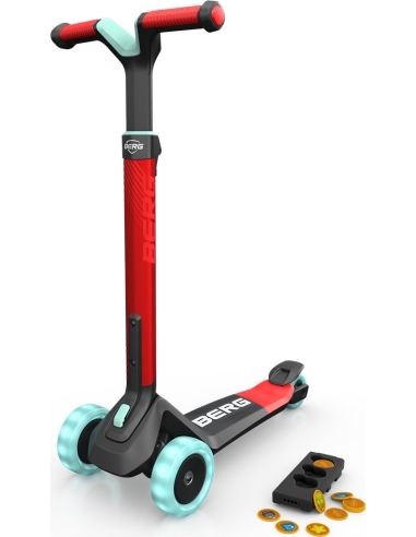 BERG Nexo Foldable Lights Magnet-deck Red