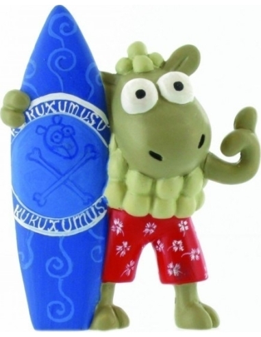 Figurine Comansi Kukuxumusu with Surfboard