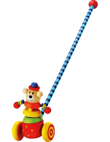 Wooden push-along "Bear"